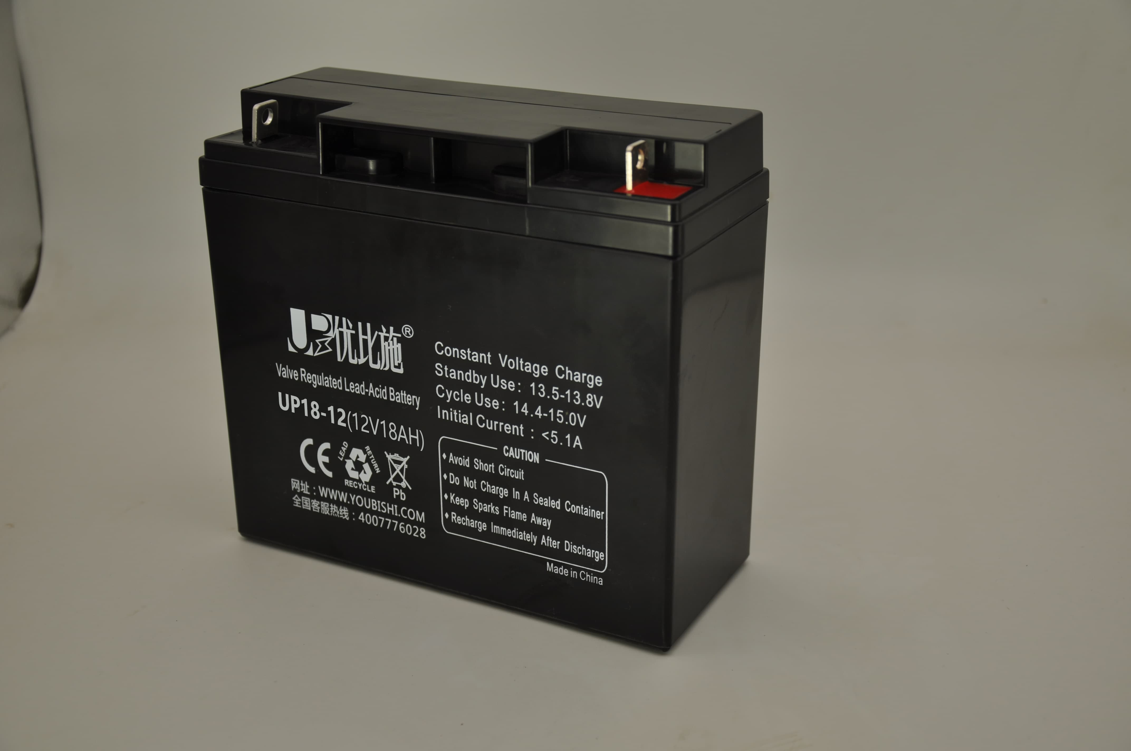 12V18Ah免维护蓄电池-UPS电池报价-电池型号